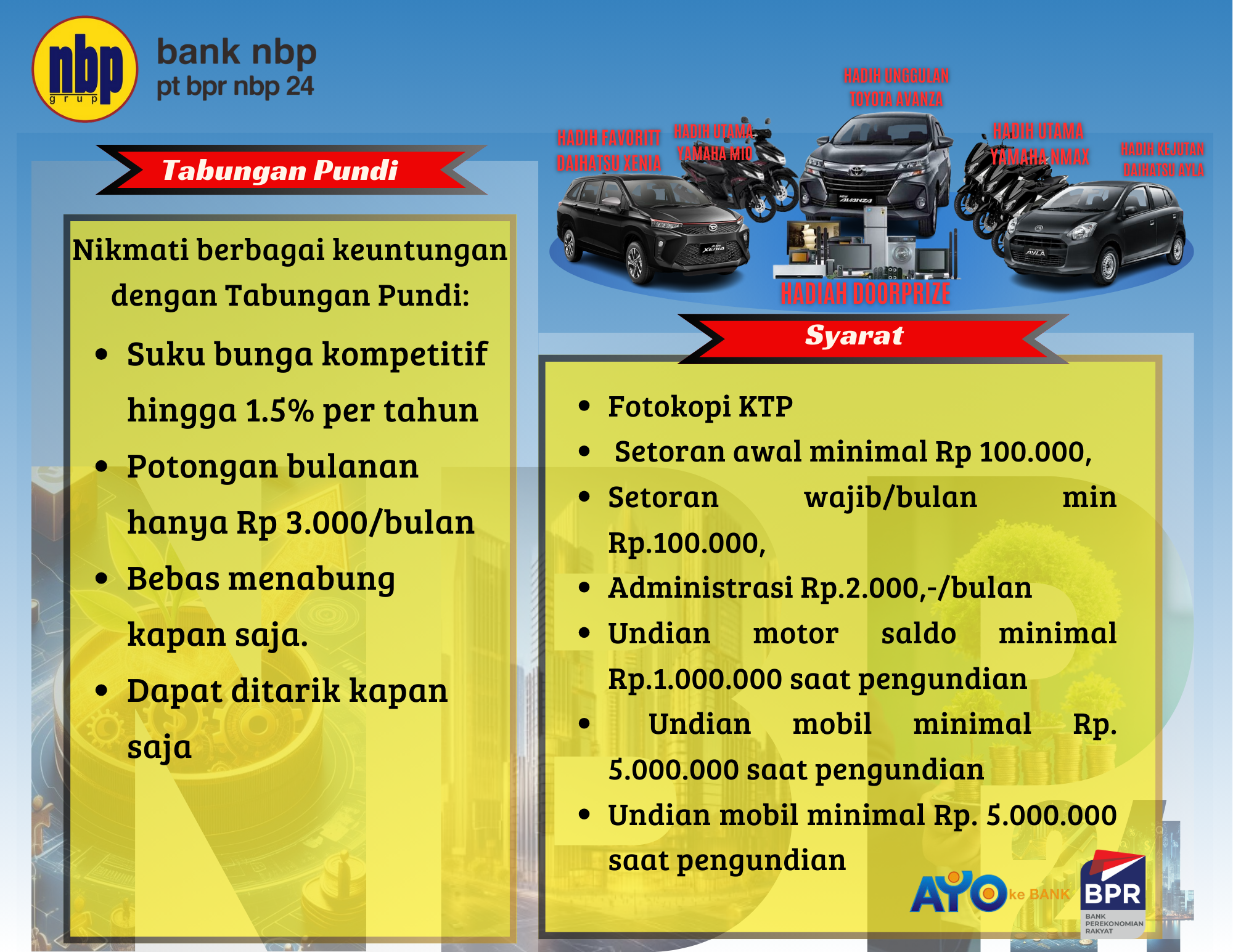 Brosur Tabungan Pelajar